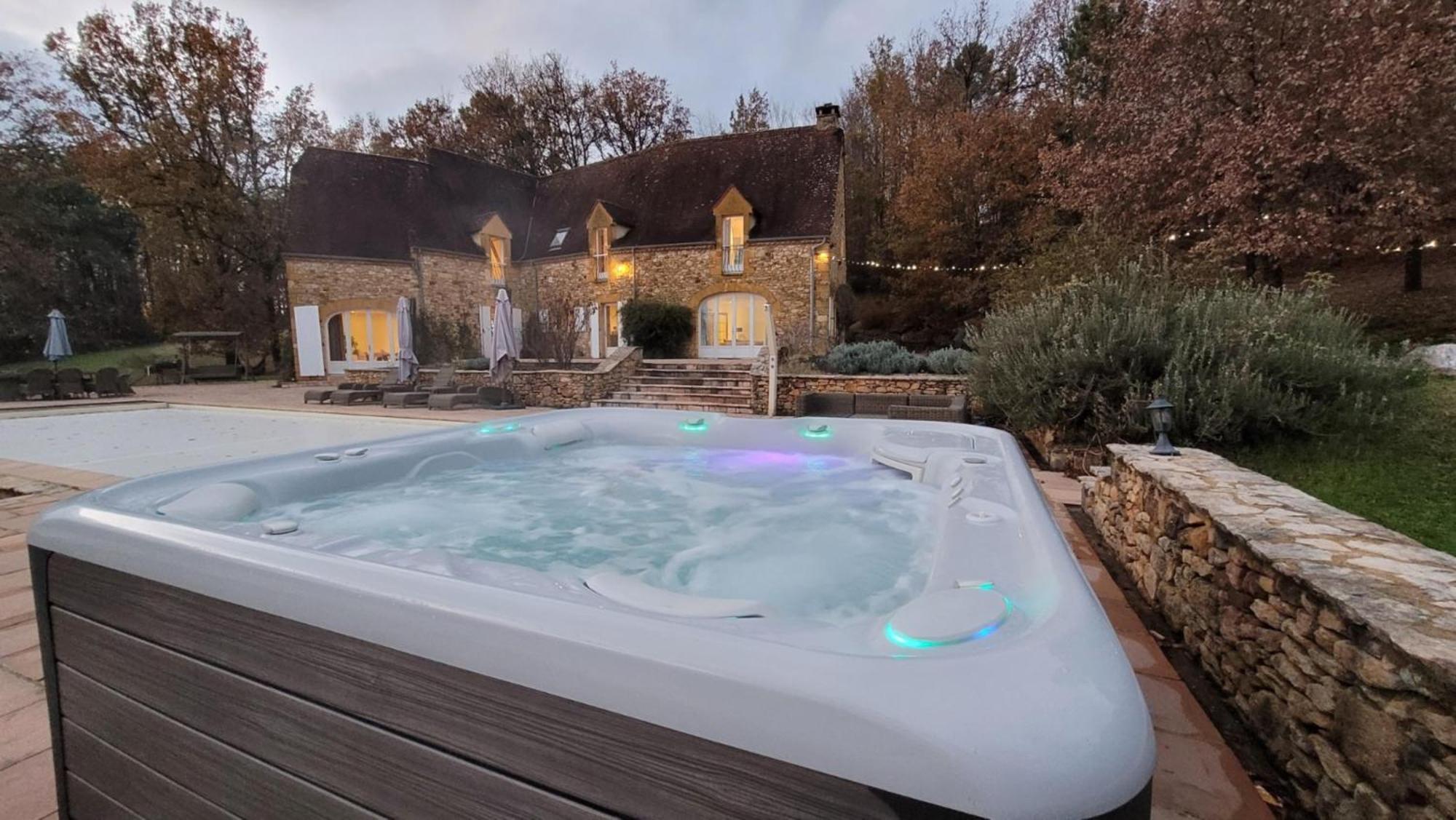 Luxury Chateau W. Pool & Hot Tub In Dordogne Beynac-et-Cazenac Kültér fotó